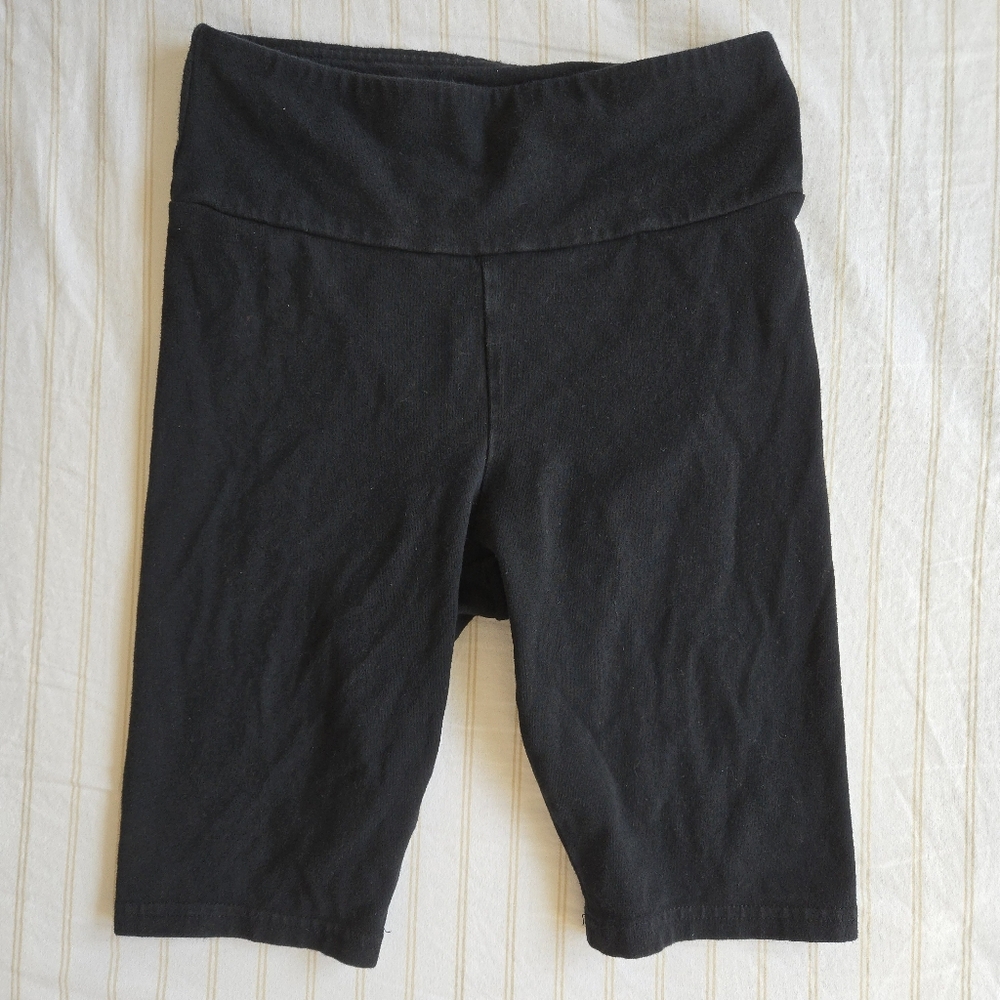 Wild Fable Womens High-Rise long Bike Shorts Black Size XS X-Small cotton
